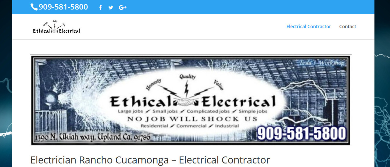 Rancho Cucamonga Electrician